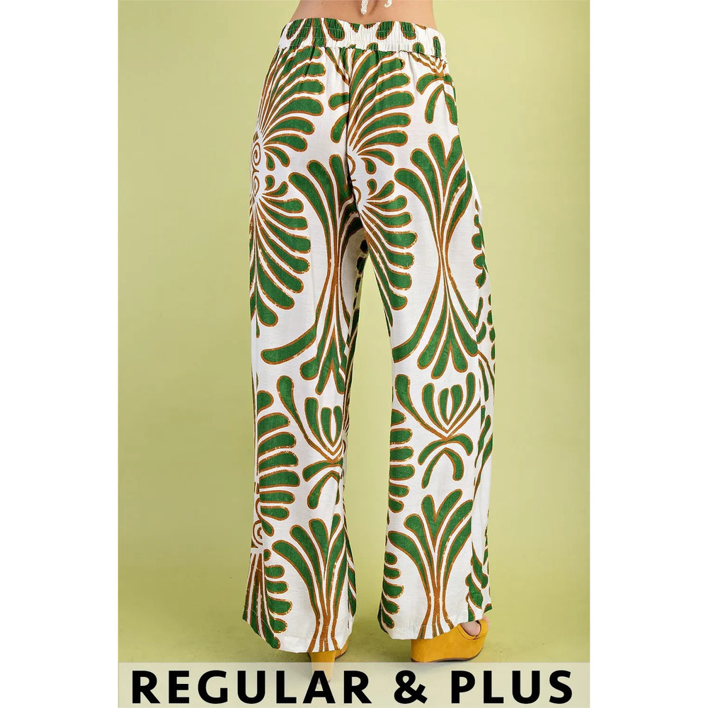 TG1650 G Gigio Print Wide Leg Pants Various Sizes - Picture 4 of 4